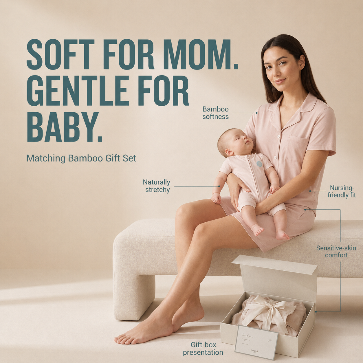 For Mom & Her Little One - Pink